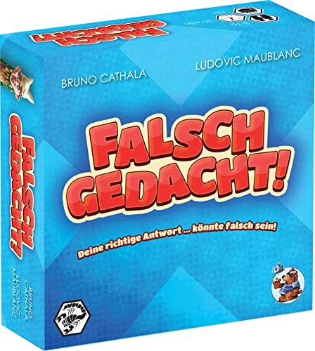 Alle Details zum Brettspiel Falsch gedacht! Deine richtige Antwort... könnte falsch sein! und ähnlichen Spielen