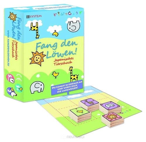 Alle Details zum Brettspiel Fang den Löwen! Japanisches Tierschach und ähnlichen Spielen