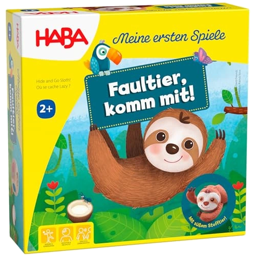 Alle Details zum Brettspiel Faultier, komm mit! und ähnlichen Spielen