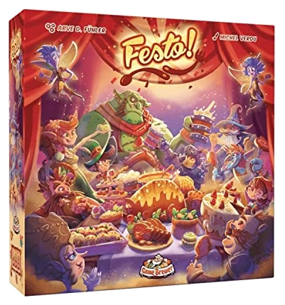 Alle Details zum Brettspiel Festo! und ähnlichen Spielen