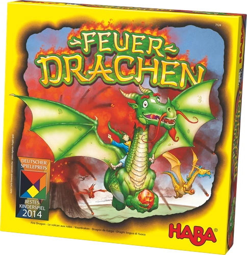 Alle Details zum Brettspiel Feuerdrachen (Deutscher Kinderspielpreis 2014 Gewinner) und ähnlichen Spielen