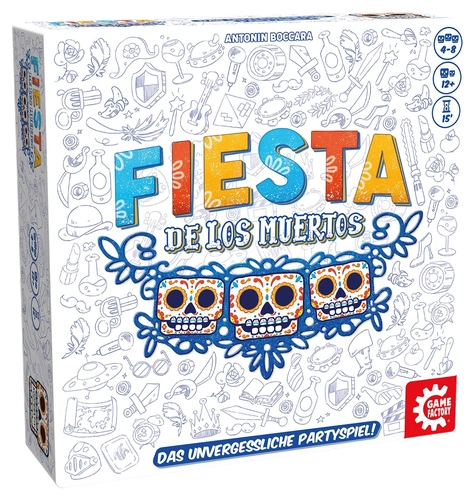 Alle Details zum Brettspiel Fiesta de los Muertos und ähnlichen Spielen