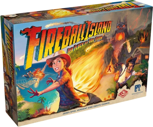 Alle Details zum Brettspiel Fireball Island - Der Fluch des Vul-Khans und ähnlichen Spielen
