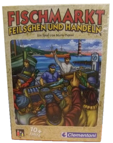 Alle Details zum Brettspiel Fischmarkt - feilschen und handeln und ähnlichen Spielen