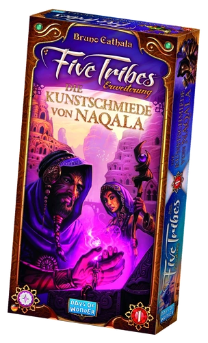 Alle Details zum Brettspiel Five Tribes: Die Kunstschmiede von Naqala (1. Erweiterung) und ähnlichen Spielen