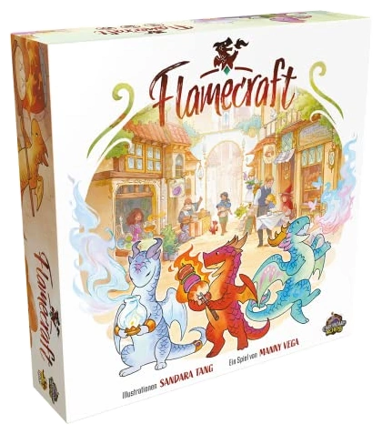 Alle Details zum Brettspiel Flamecraft und ähnlichen Spielen