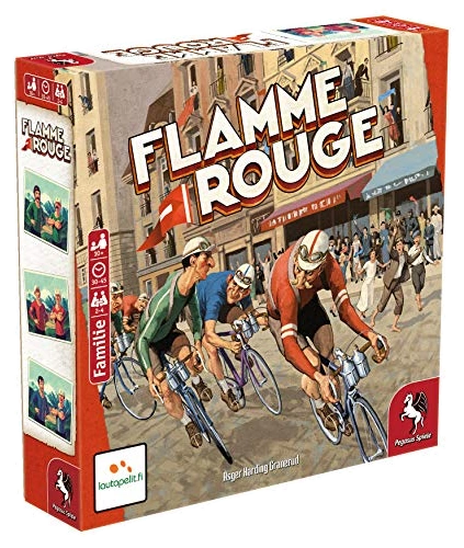 Alle Details zum Brettspiel Flamme Rouge und ähnlichen Spielen