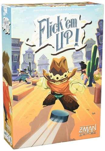 Alle Details zum Brettspiel Flick 'em Up! und ähnlichen Spielen