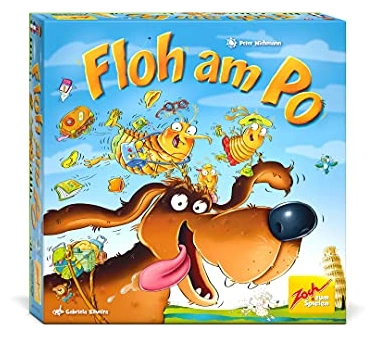 Alle Details zum Brettspiel Floh am Po und ähnlichen Spielen