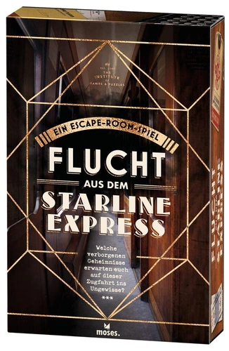 Alle Details zum Brettspiel Flucht aus dem Starline Express und ähnlichen Spielen