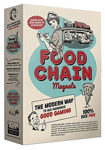 Alle Details zum Brettspiel Food Chain Magnate und ähnlichen Spielen