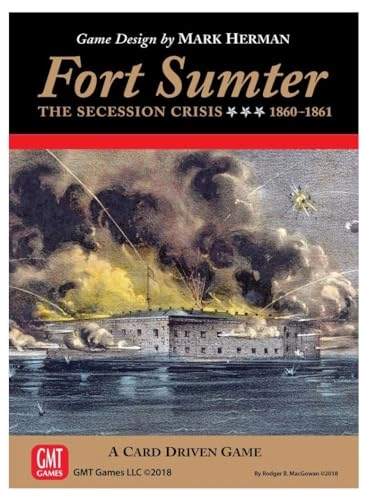 Alle Details zum Brettspiel Fort Sumter: The Secession Crisis, 1860-61 und ähnlichen Spielen