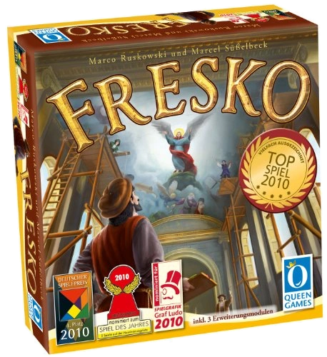 Alle Details zum Brettspiel Fresko (Deutscher Spielepreis 2010 Gewinner) und ähnlichen Spielen