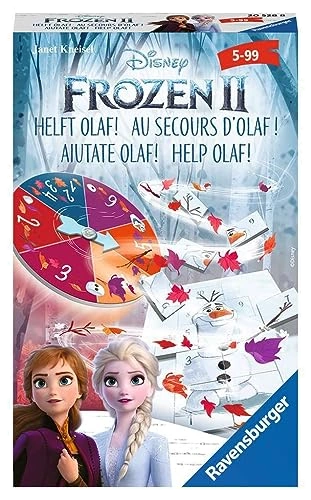 Alle Details zum Brettspiel Frozen II: Helft Olaf! und ähnlichen Spielen