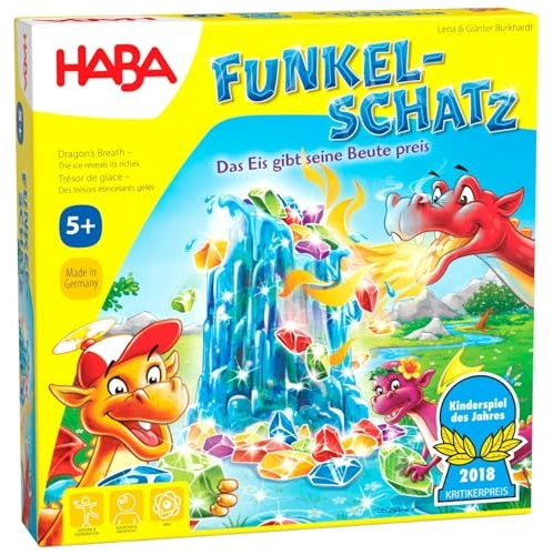Alle Details zum Brettspiel Funkelschatz (Kinderspiel des Jahres 2018) und ähnlichen Spielen