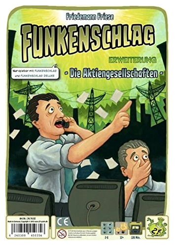 Alle Details zum Brettspiel Funkenschlag: Die Aktiengesellschaften (Erweiterung) und ähnlichen Spielen