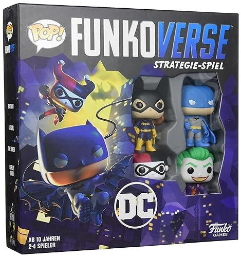Alle Details zum Brettspiel Funkoverse Strategy Game: DC Batman 100 und ähnlichen Spielen