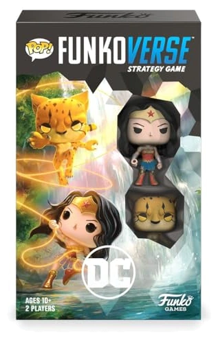 Alle Details zum Brettspiel Funkoverse Strategy Game: DC Comics 102 und ähnlichen Spielen