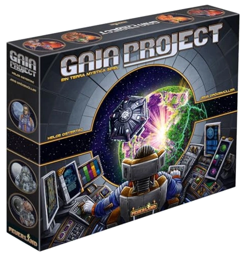 Alle Details zum Brettspiel Gaia Project und ähnlichen Spielen