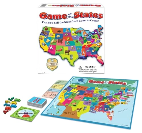 Alle Details zum Brettspiel Game of the States und ähnlichen Spielen