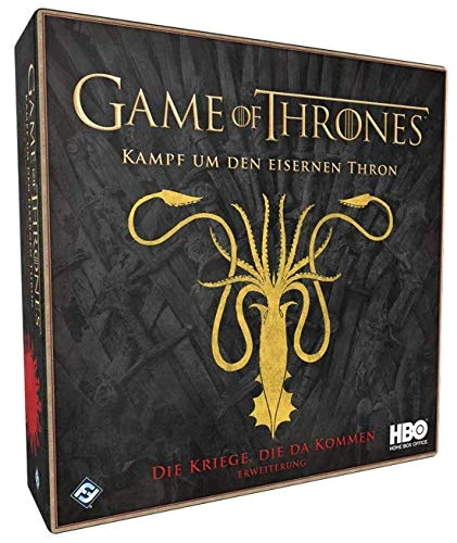 Alle Details zum Brettspiel Game of Thrones: Kampf um den Eisernen Thron – Die Kriege, die da kommen (Erweiterung) und ähnlichen Spielen