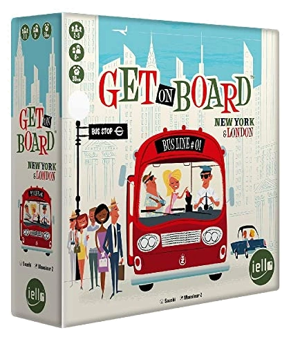 Alle Details zum Brettspiel Get on Board: New York & London und ähnlichen Spielen