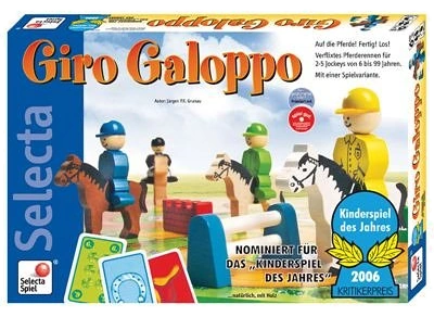 Alle Details zum Brettspiel Giro Galoppo und ähnlichen Spielen