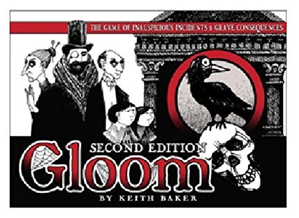 Alle Details zum Brettspiel Gloom und ähnlichen Spielen