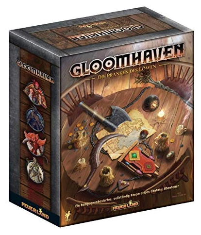 Alle Details zum Brettspiel Gloomhaven: Die Pranken des Löwen und ähnlichen Spielen