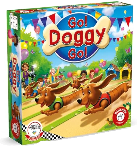 Alle Details zum Brettspiel Go! Doggy Go! und ähnlichen Spielen