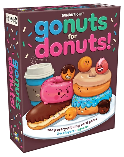 Alle Details zum Brettspiel Go Nuts for Donuts und ähnlichen Spielen