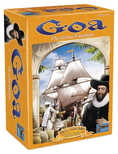 Alle Details zum Brettspiel Goa und ähnlichen Spielen