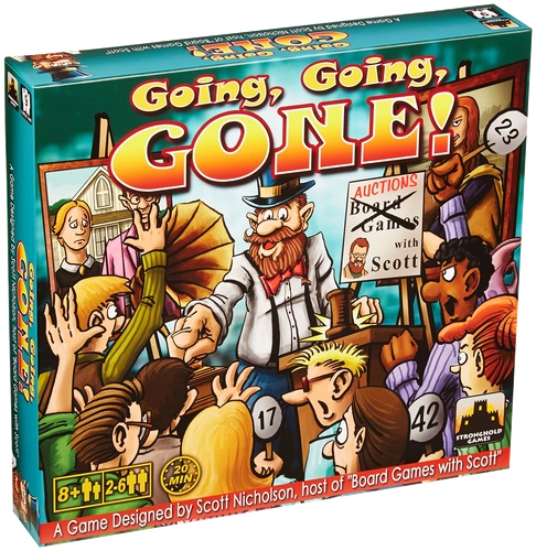 Alle Details zum Brettspiel Going, Going, GONE! und ähnlichen Spielen