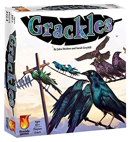 Alle Details zum Brettspiel Grackles und ähnlichen Spielen