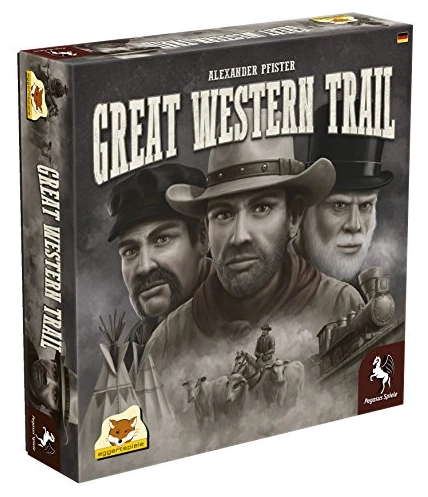 Alle Details zum Brettspiel Great Western Trail und ähnlichen Spielen