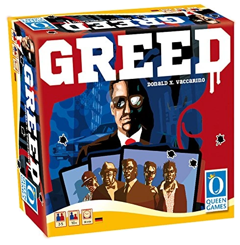 Alle Details zum Brettspiel Greed Kartenspiel und ähnlichen Spielen