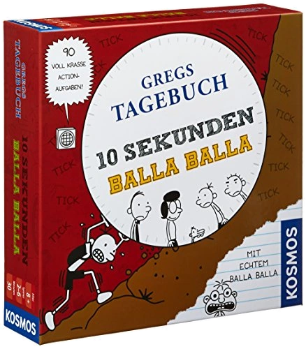 Alle Details zum Brettspiel Gregs Tagebuch: 10 Sekunden Balla Balla und ähnlichen Spielen