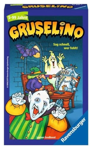 Alle Details zum Brettspiel Gruselino und ähnlichen Spielen