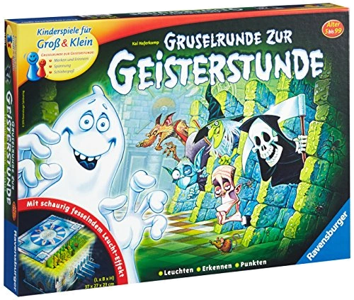 Alle Details zum Brettspiel Gruselrunde zur Geisterstunde und ähnlichen Spielen