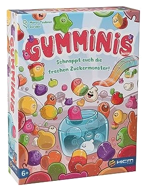 Alle Details zum Brettspiel Gumminis und ähnlichen Spielen