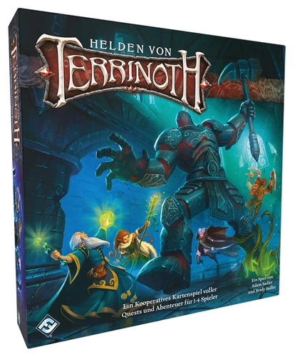 Alle Details zum Brettspiel Helden von Terrinoth und ähnlichen Spielen