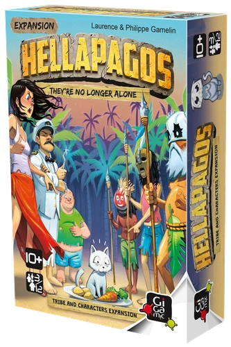 Alle Details zum Brettspiel Hellapagos: They're No Longer Alone (Erweiterung) und ähnlichen Spielen