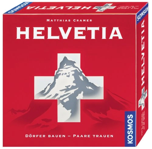Alle Details zum Brettspiel Helvetia - Dörfer bauen, Paare trauen und ähnlichen Spielen