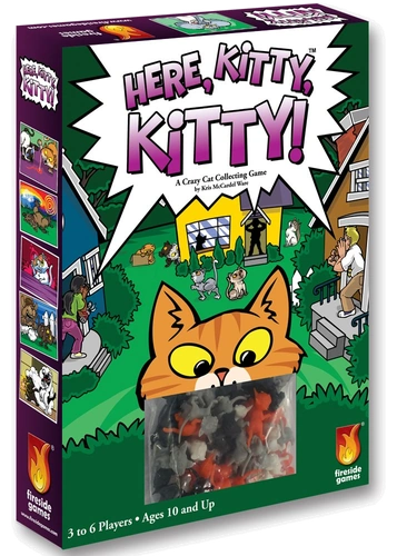 Alle Details zum Brettspiel Here, Kitty, Kitty! und ähnlichen Spielen