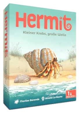 Alle Details zum Brettspiel Hermit - Kleiner Krebs, große Welle und ähnlichen Spielen