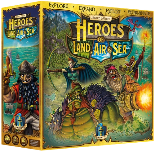 Alle Details zum Brettspiel Heroes of Land, Air & Sea und ähnlichen Spielen