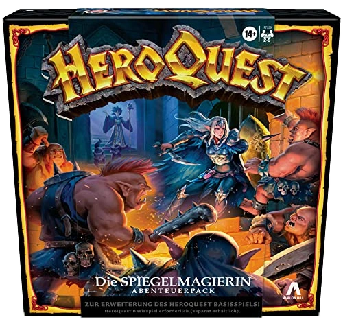Alle Details zum Brettspiel HeroQuest: Die Spiegelmagierin (Erweiterung) und ähnlichen Spielen