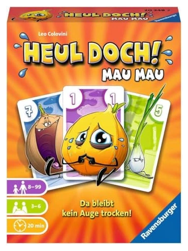 Alle Details zum Brettspiel Heul doch! Mau Mau und ähnlichen Spielen