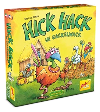 Alle Details zum Brettspiel Hick Hack in Gackelwack und ähnlichen Spielen