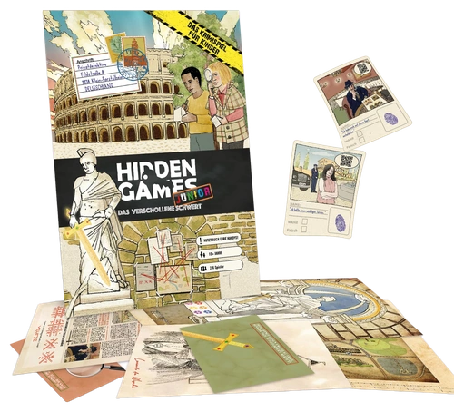 Alle Details zum Brettspiel Hidden Games Junior: Das verschollene Schwert und ähnlichen Spielen